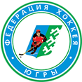 Логотип Федерации хрккея с шайбой ХМАО-Югры